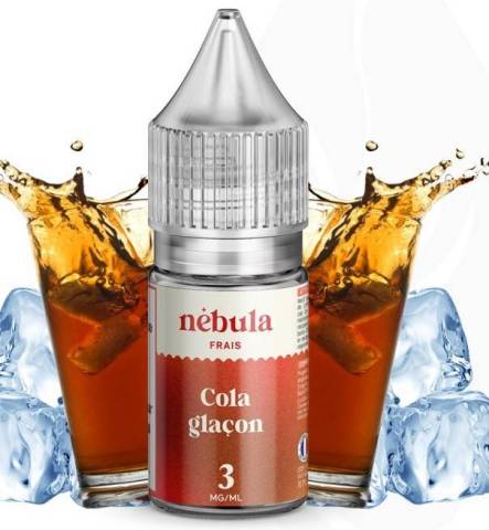 E LIQUIDE COLA GLACON 10 ML