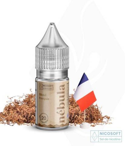E LIQUIDE BLOND FRANCAIS SEL DE NICOTINE 20 MG
